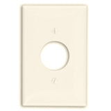 Single Receptacle Wallplate, 1-Gang, 1.406