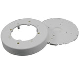 Round Device Box, 400/800/2300/2300 Series Raceway, Ivory By Wiremold 2338A