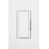 Wireless Dimmer, 600W, Digital Fade, White By Lutron MRF2-6MLV-WH