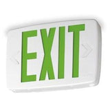 LED Emergency/Exit Sign, Green By Lithonia Lighting LQM S W 3 G 120/277 M6