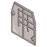 Snap-On, End Section, Type: FEM6 By Entrelec 0118 368.16