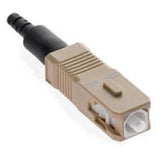 Connector, Multimode, Pre-Polished, Fiber Optic, FastCam SC, Beige By Leviton 49991-MSC