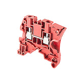 Terminal Block, Feed Through, 4mm, Red By Entrelec 1SNK506062R0000