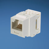 Snap In Connector, NetKey, Cat 6, Component Rated, Electric Ivory By Panduit NK688MEI