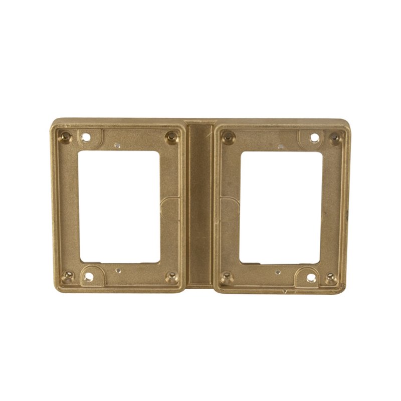 2-Gang, Cover Plate Flange