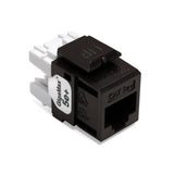 Snap-In Connector, GigaMax 5e+, CAT 5e+, 8P8C, Brown By Leviton 5G110-RB5