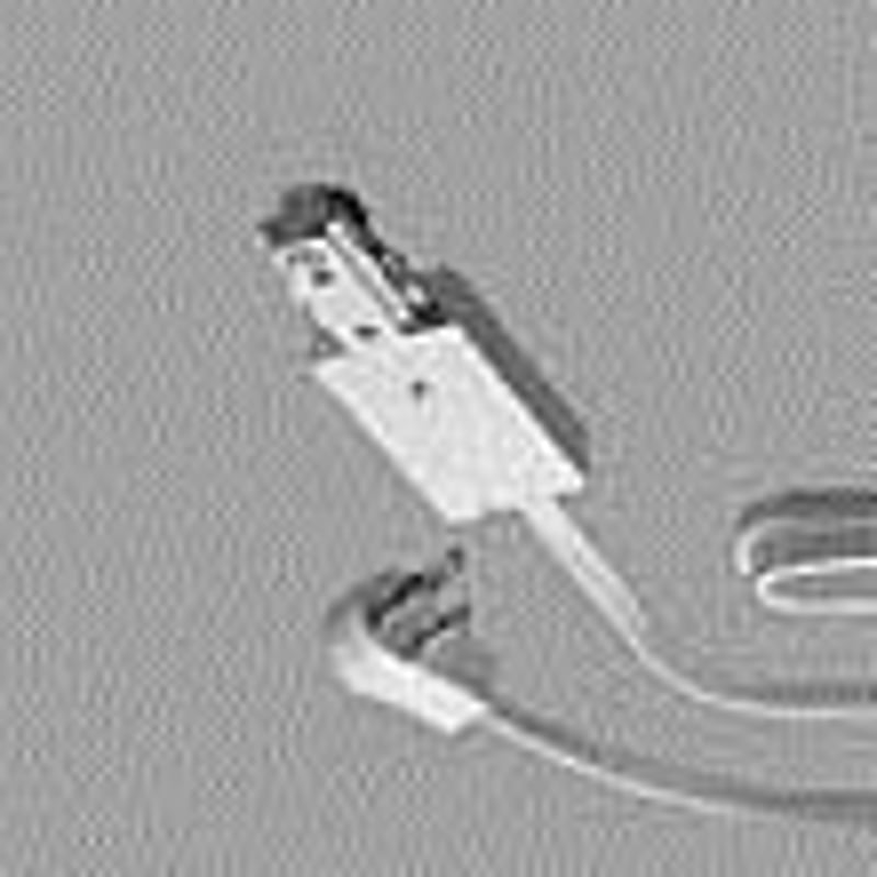 Cord & Plug Connector, Single Circuit, White