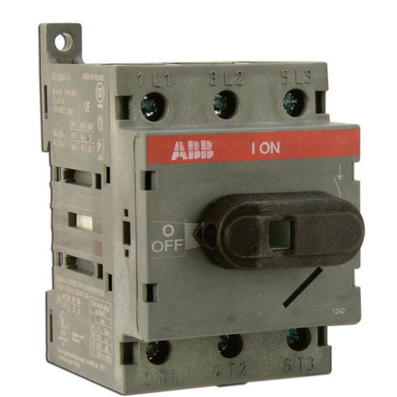 Disconnect switch, Non-Fused, 60A, 3P, 600VAC, Front Operated