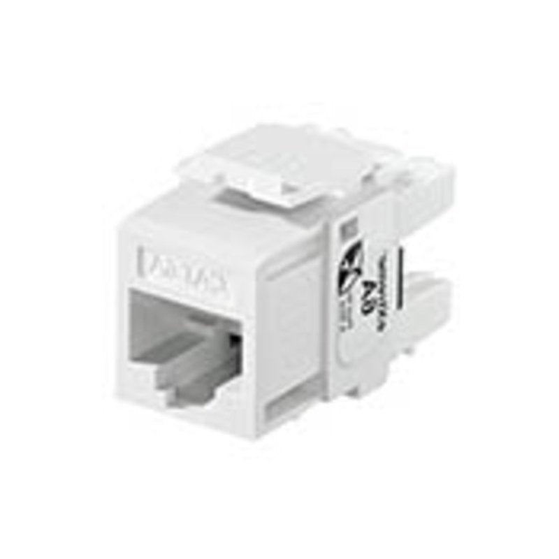 Snap-In Connector, QuickPort, eXtreme 10G, CAT 6A, White