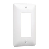 1-Gang MASQUE® 5000 Wallplate, Decorator, White By Hubbell-TayMac 5000W