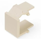 Snap-In Blank, QuickPort, Light Almond. Pkg Qty: 1=10 By Leviton 41084-BT