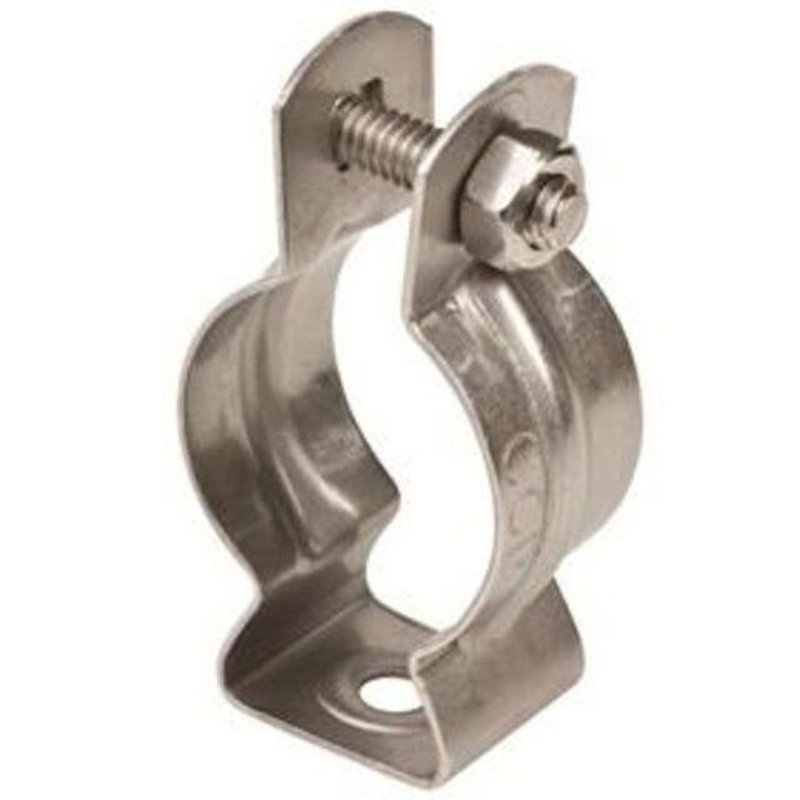 Conduit Hanger with Bolt, Stainless Steel, 3/4"