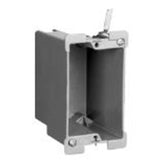 Switch/Outlet Box, 1-Gang By Pass & Seymour S1-18-W