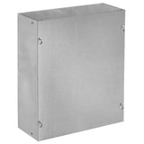 NEMA 1 Screw Cover Enclosure, Powder Coated Steel without Knockouts, 18