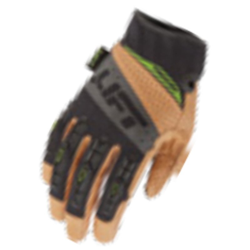 Tacker Work Gloves - Size: Large, Brown
