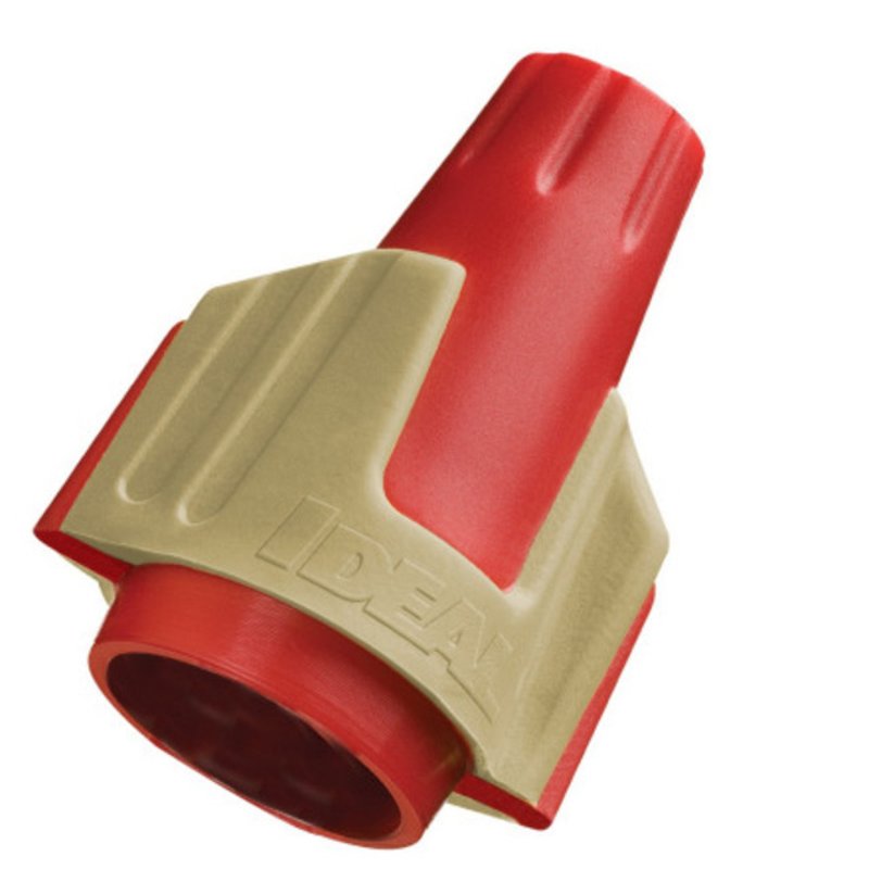 Twister® PRO Wire Conn, 344® Red/Tan, 500/Jar