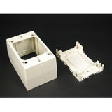 Extra Deep Device Box, 1-Gang, 2300 Raceway, Ivory By Wiremold 2344