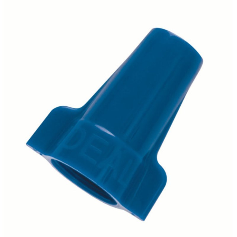 Wing-Nut® Wire Conn, Model 454® Blue, 25/Box