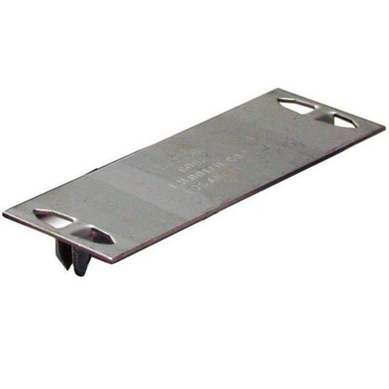 3" x 1-1/2" Safety Plate