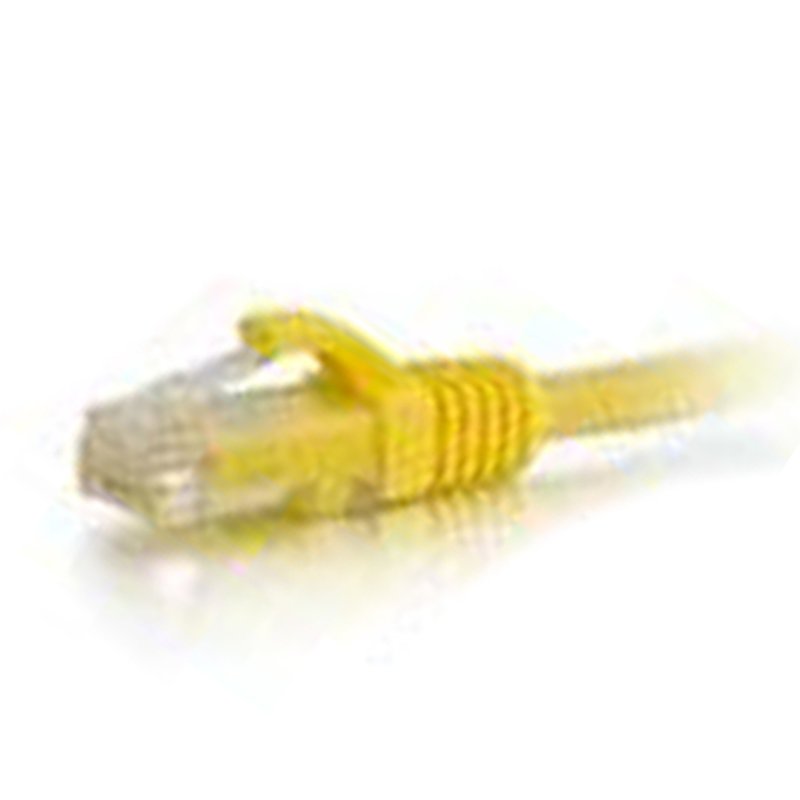 Patch Cord 4 Pair / 24 AWG CM CAT6 RJ45 Yellow 100'