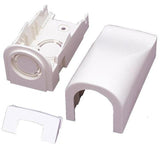 PN10 Raceway Entrance End Fitting By Wiremold PN10F21WH
