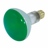 75W BR30 Incandescent Lamp, Green By Satco S3227