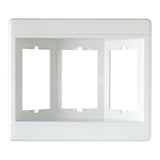 Recessed TV Box Frame 3-Gang White By Pass & Seymour TV3W-W