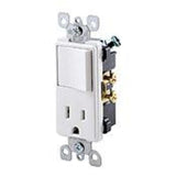 15A Decora Combination Switch, White By Leviton 5625-W