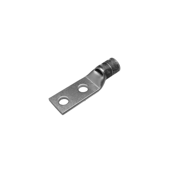 Compression Terminal, 1/0 AWG, Copper, Two Hole