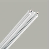 Lazer Single Circuit Track, 2', White By Cooper Lighting Solutions LZR102P
