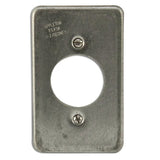 Receptacle Cover, 1-Gang, Steel By Appleton FSK-1R-Y