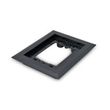Cover Plate Flange, 1-Gang, Non-Metallic By Wiremold 817PCC-BLK