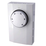 Thermostat, 1-Pole, 22A, 120-277V, White By King Electrical K101