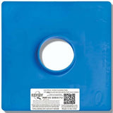 Steel Box Flashing Panel, Vertical Mount, Blue, Non-Metallic By Quickflash E-3/OB-A 1 3/8