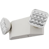 Dual LED Lamp Head Emergency Light, White By Lithonia Lighting EU2C M6