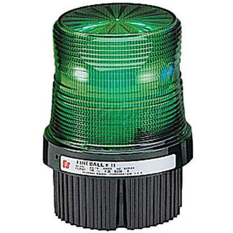 Strobe Beacon, Type: Strobe, Green, Voltage: 120VAC