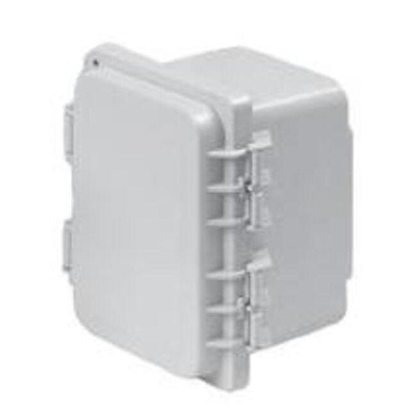 Enclosure, Type 4x, Hinged Cover, 8" x 6" x 4"