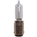 Lamp, Replacement, Halogen, 120VAC, For use with 50 Series Beacons. By Edwards 50LMP-40WH