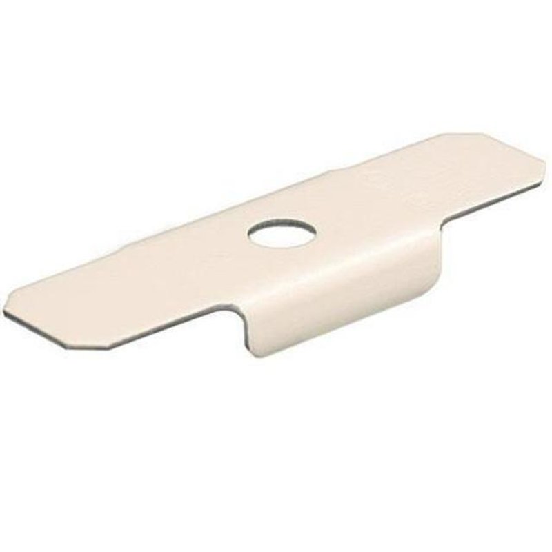500, 700 Raceway Supporting Clip, White