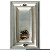 Weatherproof Cover, 1 Gang, GFCI Locking Type, Dustproof, Vertical Mount, Stainless Steel By Pass & Seymour WP26-L