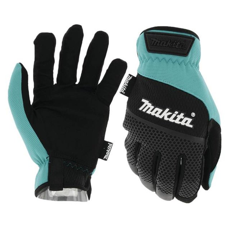 Open Cuff Flexible Protection Utility Work Gloves, Medium