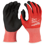 Cut Level 1 Nitrile Dipped Gloves, Medium By Milwaukee 48-22-8901