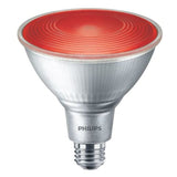 13.5W PAR38 LED Lamp, Red By Philips Lighting 13.5PAR38/PER/RED/ND/ULW/G/120V 4/1FB