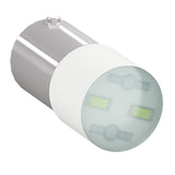 LED Bulb, BA9S Socket, White By ABB BA9S-24LEDB