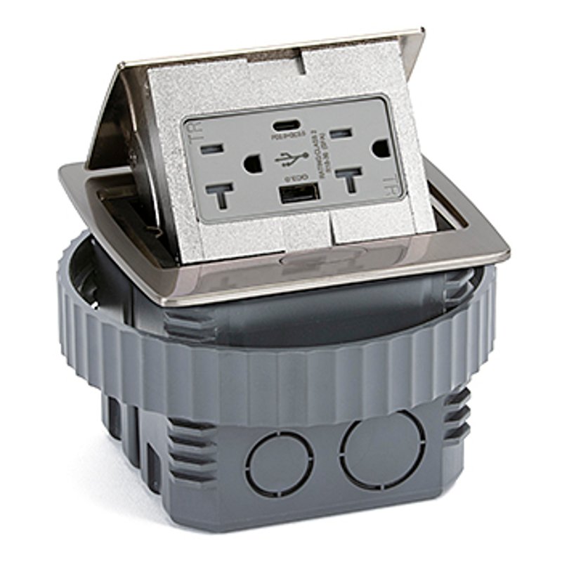 Pop-Up Power Outlet Assembly, Kitchen Counter