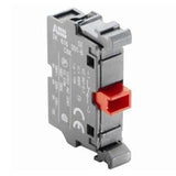 Pilot Device, 22mm Contact Block, 1NC, Front Mount, Non-Metallic By ABB MCB-01