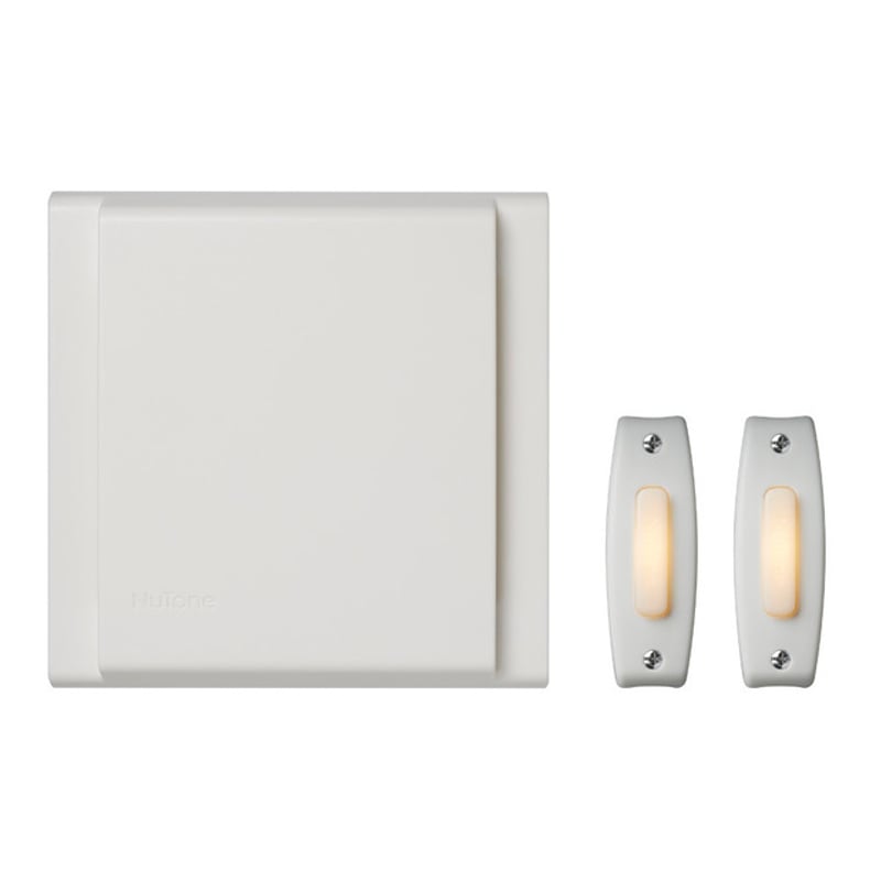 Line Voltage Wired Doorbell w/ (2) LED Pushbutton Kit