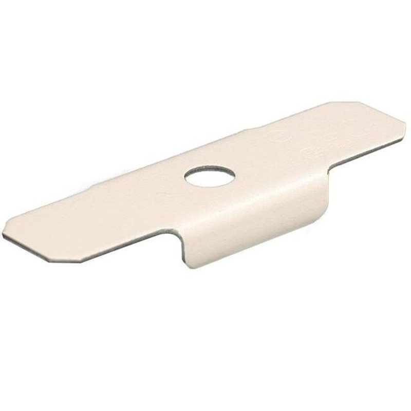 500, 700 Raceway Supporting Clip, Ivory