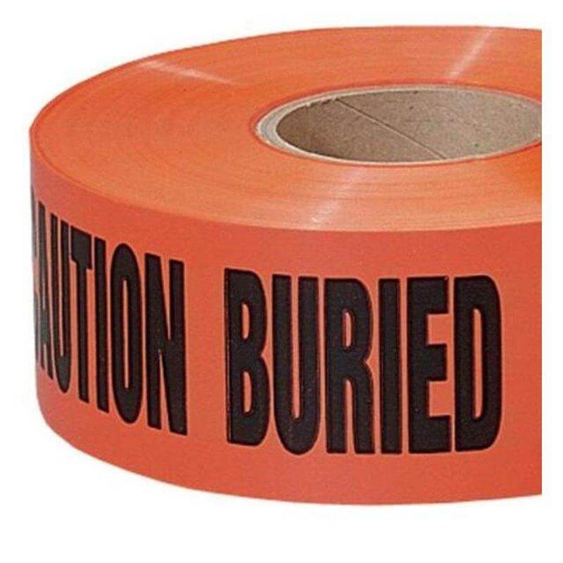 "Caution Buried Electric Line" Buried Barricade Tape, 3" x 1000'
