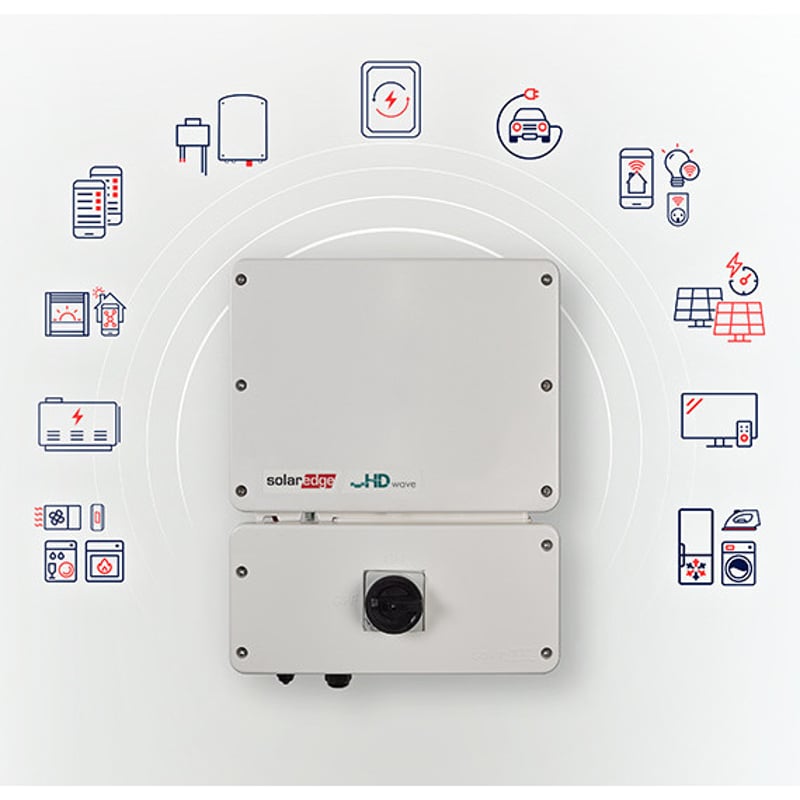 Solaredge Cell Modems Inverter, 1-P, 6kW, 5 Yr Cell Plan By SolarEdge SE6000H-USSNBBL14 ...
